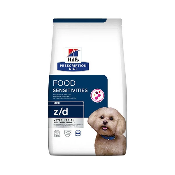 Hill's Prescription Diet Canine Z/d Mini Food Sensitivities AB+ - 1 Kg â Image 3