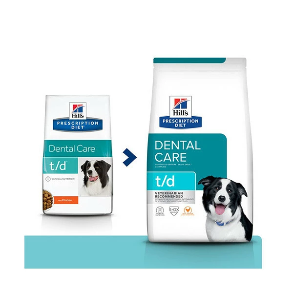 Hill's Prescription Diet Canine T/d Dental Care â Image 2