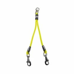 Canihunt Accouple Réglable En Corde Polyester - 2 Chiens