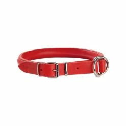 Déstockage- 21% Bobby Collier Bombé Rouge Pour Chien