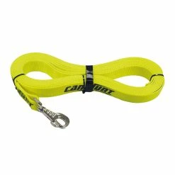 CANIHUNT Longe Sangle Plate Jaune