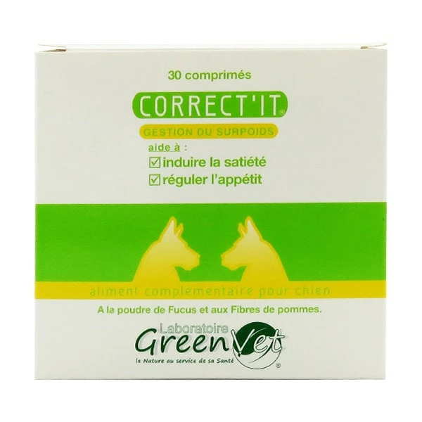 Greenvet Correct'It Chien - 30 Cps