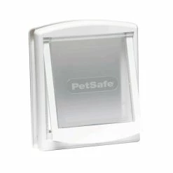 PetSafe - Porte 2 Positions Pour Chien - Blanc