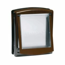 PetSafe - Porte 2 Positions Pour Chien - Brun