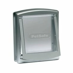 PetSafe - Porte 2 Positions Pour Chien - Gris