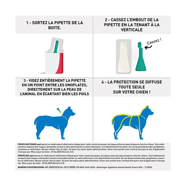 Frontline Combo XL Chien (>40 Kg) â Image 5