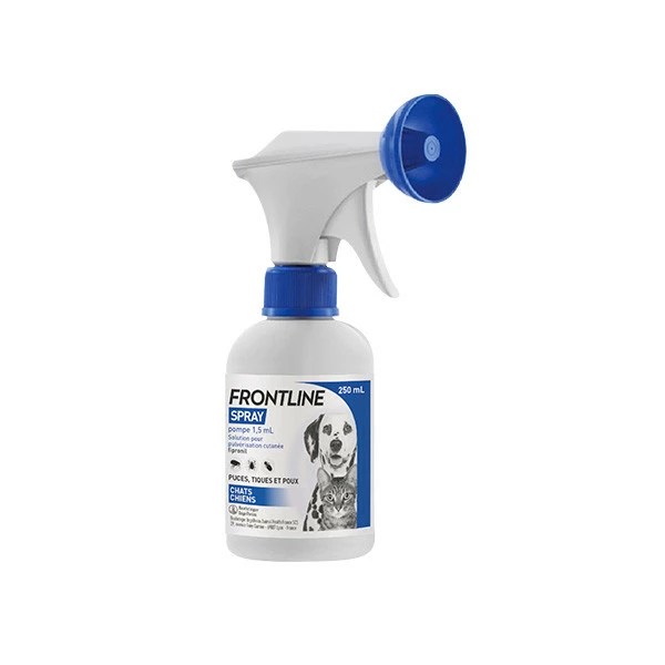 Frontline Spray Anti-Puces Anti-Tiques - 250 Ml (>5 Kg) â Image 2