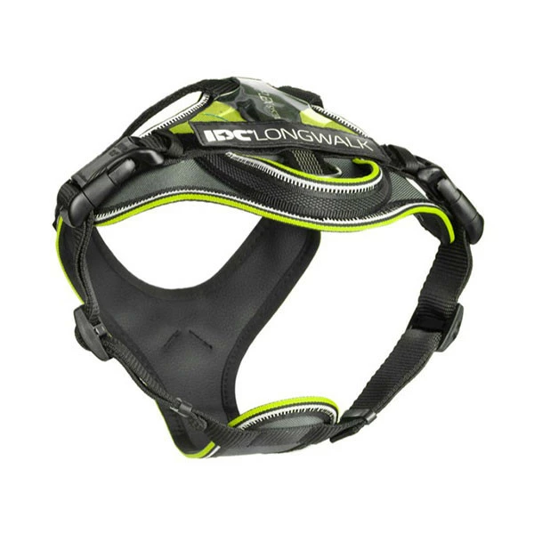 Harnais Julius K9 IDC Longwalk Jaune Fluo â Image 3