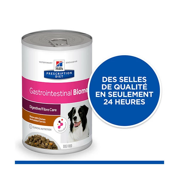 Hill's Prescription Diet Canine Gastrointestinal Biome - 12 X 354 G â Image 4