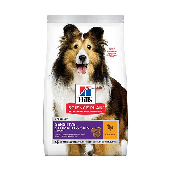 Hill's Science Plan Canine Adult Sensitive Stomach & Skin Medium Poulet - 14 Kg â Image 2