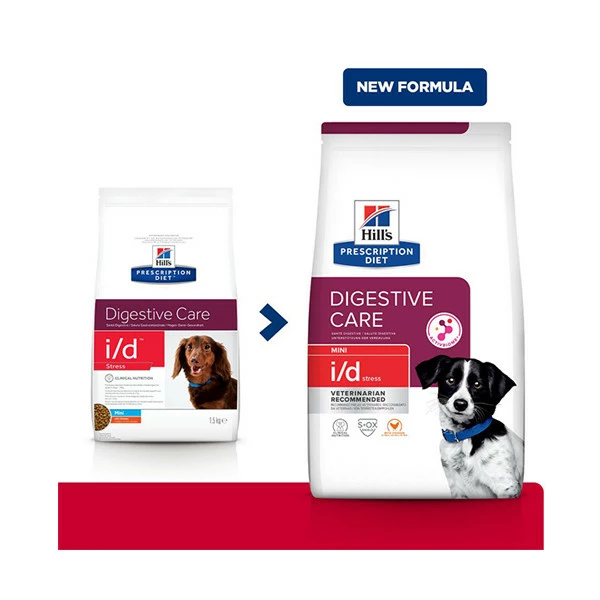 Hill's Prescription Diet Canine I/d Stress Digestive Mini AB+ – Image 2