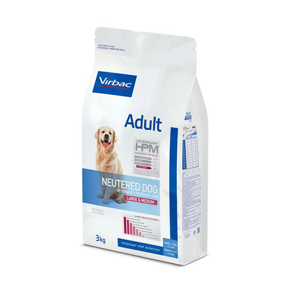 Virbac Soldes D'Été Veterinary HPM Dog Adult Neutered Large & Medium