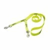 CANIHUNT Laisse Coupleur Plate Jaune - 150 Cm