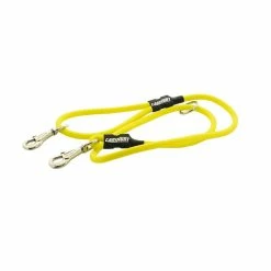 CANIHUNT Laisse Traqueur Ronde Jaune - 120 Cm