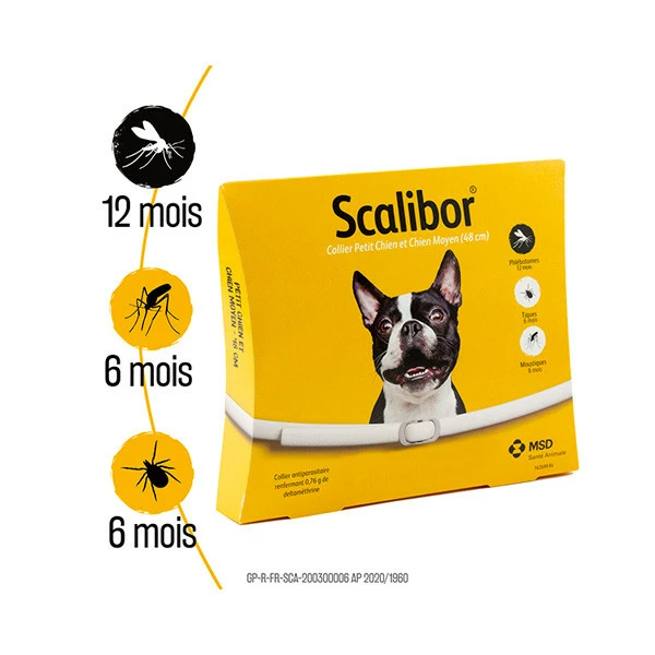 Soldes D'Été Scalibor Collier Petit Et Moyen Chien - 48 Cm – Image 3