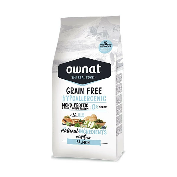 Dispo Sous 15 Jours Ownat Hypoallergénique Adulte Saumon Sans Céréales – Image 2
