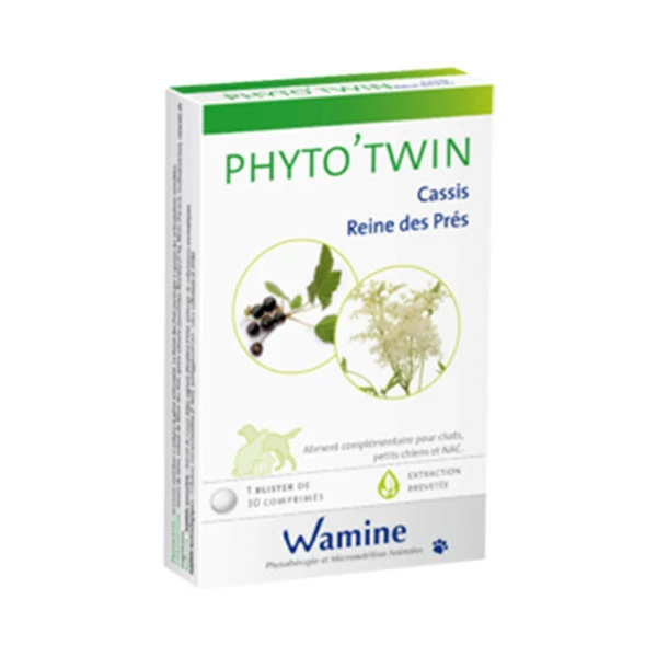 Wamine Phyto'Twin Cassis-Reine Des Prés - 30 Cps – Image 2