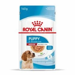 Royal Canin Puppy Medium Bouchées En Sauce - 10 X 140g
