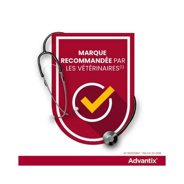 Bayer Promotion Advantix - Antiparasitaire Chien Moyen - (10-25 Kg) – Image 3