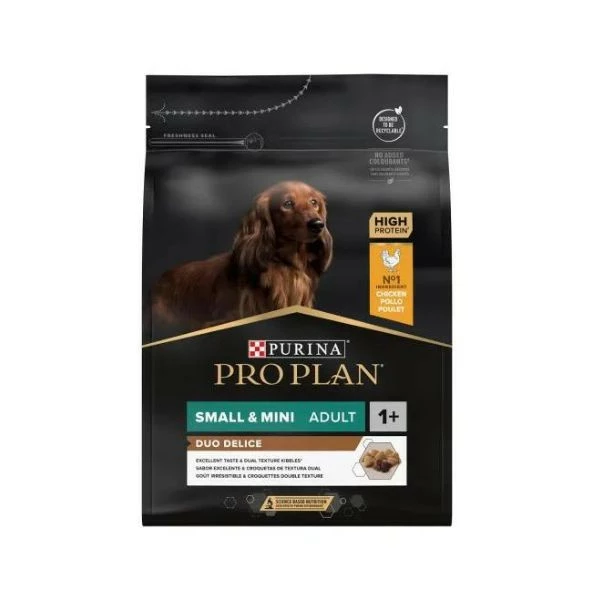 PROPLAN Dog Duo DĂ©lice Adult Petite Race Poulet - 2,5 Kg â Image 2