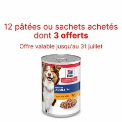 Promotion Hill's Science Plan Canine Mature Adult Poulet - 12 X 370 G