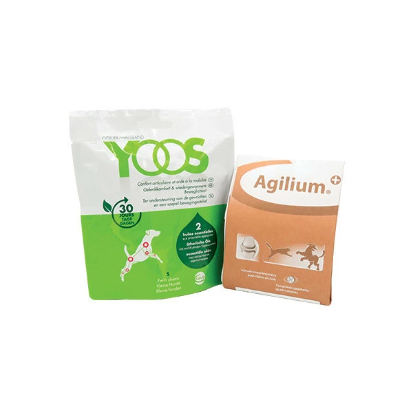 Pack Confort Articulaire Chien (S) - Agilium Plus Pochette 30 Cps + 1 Collier Yoos â Image 2